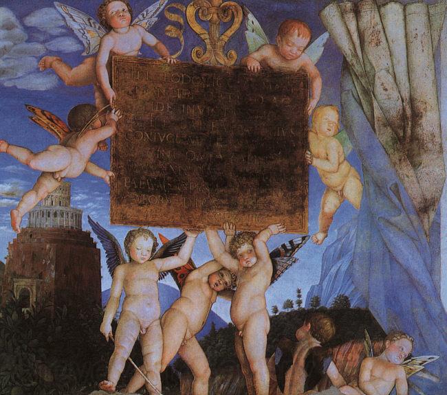 Andrea Mantegna Camera degli Sposi Norge oil painting art